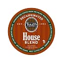 Tully's Coffee Decaf House Blend Coffee for Keurig Brewers, 24-Count K-Cups (Pack of 2)