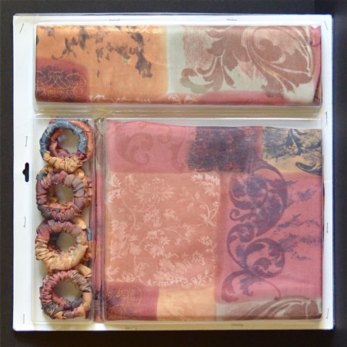 MATCHING BATH SET: Autumn Shower Rings