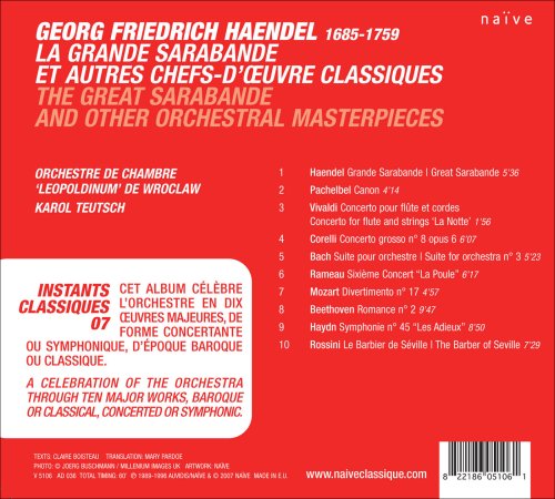 Handel: La Grande Sarabande under Corelli, Arcangelo in The Music Store