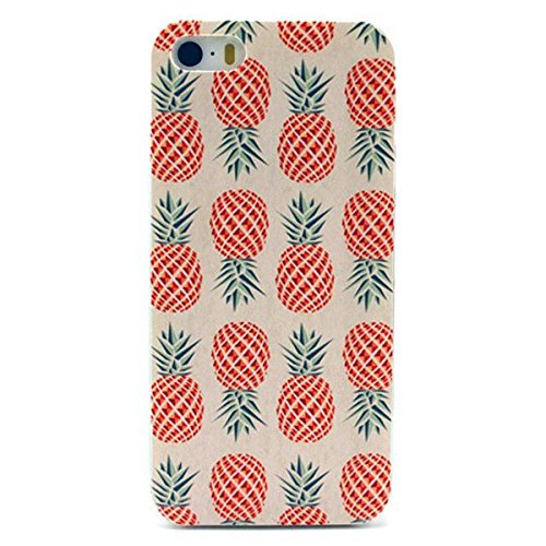 Cute funny Picture Hard Back Case Cover Skin For Apple iPhone5 5G 5S -Orange Pineapple (Package includes: 1 X Screen Protector and Stylus Pen image”Gift_Source”)