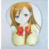 3D Anime Mouse PAD Bleach Inoue Orihime ,A3