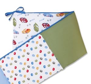 Trend Lab Crib Bumper, Nascar