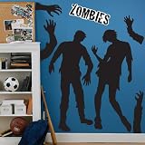 Zombies Giant Wall Decals