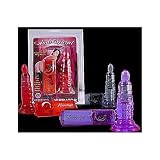 Nasstoys Powerful Anal Spiral, Ribbed Vibrating Butt Plug, Lavender