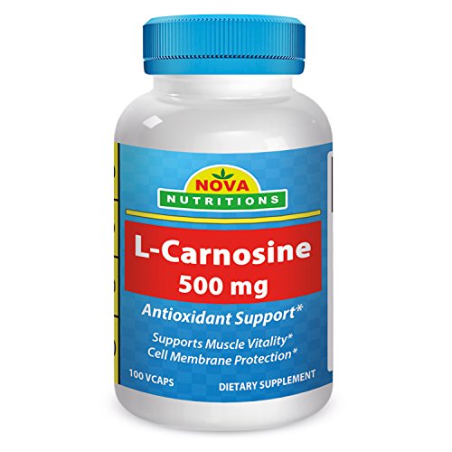 L-Carnosine 500 mg 100 Vcaps by Nova Nutritions L-Carnosine 500 mg 100 Vcaps by Nova Nutritions