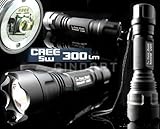 Aluminum Cree LED 300 Lm 5w Lamp Camping Flashlight Torch