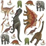 Walls of the Wild Dinosaurs Economy Size 48 X 48