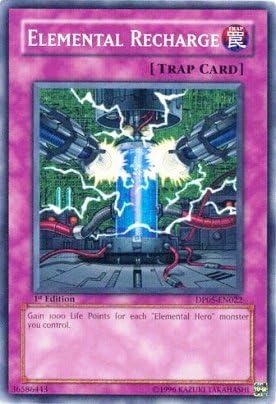 Yugioh GX - Aster Phoenix Common Single Card - ELEMENTAL RECHARGE dp05-en022