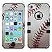 Wydan Compatible Case for iPhone 5C - Impact Hybrid Hard Gel Shockproof Case Cover for Apple - Baseball