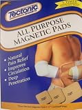 Tectonic Magnets All Purpose Magnetic Pads- 3 Pads per package
