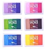 EAN 5053250016388 product image for Colour Splurge Rainbow Ink Pad Set - Contains 24 Hues of Waterbase, Easy Clean-u | upcitemdb.com
