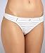 Apparel : Lily of France Soft Sexy Lattice Thong Panty
