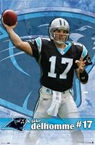 Carolina Panthers (Jake Delhomme) Sports Poster Print - 24" X 36"
