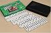 Double 6 Tournament Black Dot Spinner Domino Set