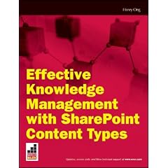 Effective Knowledge Management with Microsoft Sharepoint Content Types (Wrox Briefs)