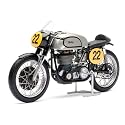 Diecast Model Norton Manx 500 (Ray Petty - 1960) (1:12 scale by Minichamps) in Silver