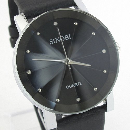 Youyoupifa Fashion Simple Design Black Couple Table Men's Wrist Watch NBW0QU6916-MM1