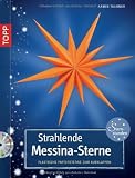 Strahlende Messina-Sterne: Plastische Papiersterne zum Aufklappen