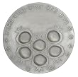 Pomegranates Seder Plate by Shraga Landesman ( 11.75" D x 1" H )