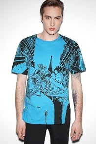 Live Short Sleeve Crewneck T-shirt With All Over Bear Croc Print