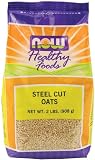 NOW Foods Oats Steel Cut, 32 Ounce Bags (Pack of 8)