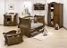 Tutti Bambini Marie Room Set-Walnut + FREE Cushion Set + FREE Glider & Stool