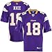 Minnesota Viking Jerseys : Reebok NFL Equipment Minnesota Viking #18 Sidney Rice Purple Replica Football Jersey