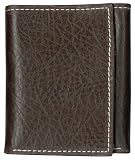 Levi's Men's Pepple Grain Leather Wallet, Brown, One Size