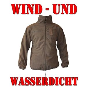 Fleece Jacke Alpin Outdoor Trekkingjacke OLIV