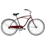 Huffy Mens Good Vibrations Bike, Maroon, 26-Inch