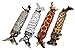 Multipet Katz Kuddlerz Elongated Plush Cat Toy, All Breed Sizes