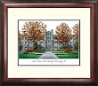Central Missouri State University Alumnus Alumnus 14x18 Mahogany Framed Collegiate Lithograph