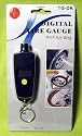 DIGITAL TIRE PRESSURE GAUGE WITH KEYCHAIN 100 PSI NEW!