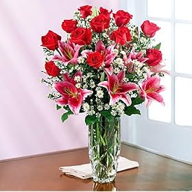 Roses & Lilies for Mom - Guaranteed Delivery by Mother's Day if you Select "Expedited Shipping" at checkout; "Standard Shipping" will guarantee delivery by Wednesday of next week (5/14/2008)