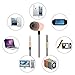 UEELR US-02 Best in ear headset metal earbuds wire bass microphone has 3.5 mm jacks. (rose gold)