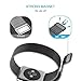 Apple Watch Band, 42mm Covery® Milanese Loop Magnetic Closure Stainless Steel Mesh Bracelet Strap Replacement Band for Apple Watch (black)