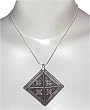 Pendants Chain for Women Sterling Silver Made in India 2.75 inches - Gift for Her (pndt527)
