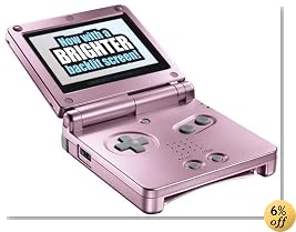 Game Boy Advance SP Pearl Pink