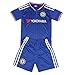 FC FirstClass 2015/2016 Hazard #10 Chelsea Home Kit Kids Football Soccer Jersey and Shorts & Socks & Key Chain 3-14 Yrs (9-10 years )