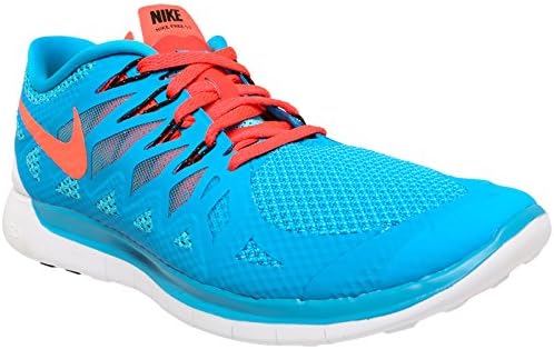 Nike Free 5.0 Men's Training Shoes - Blue Lagoon/Clearwater/Crimson, 9.5