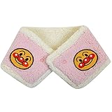 アンパン シープボア ネックウォーマー EA1434 ピンク◇11*50cm