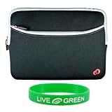 Sony VAIO VGN-NW120J/W 15.5-Inch Laptop Sleeve Case - Dual-Pocket Black