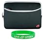 Toshiba Satellite A355-S6930 16.0-Inch Neoprene Laptop Sleeve Slipcase - Dual-Pocket - Black