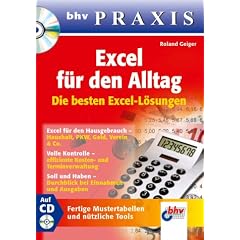 Excel für den Alltag - Die besten Excel-Lösungen, bhv Praxis, m. CD-ROM (Taschenbuch)