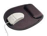 Super - Gel Mouse Pad with Wrist Support - Black