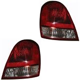 01 02 03 Hyundai Elantra Sedan Taillight Taillamp Pair by Aftermarket