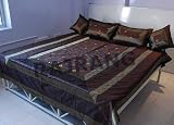 New Indian Patchwork Embroidery Silk Sari King Size Luxury Bedspread Bed Sheet Bedding Bed Cover Duvet Tapestry with 2 Pillow covers and 2 cushion covers 51G0947Z0pL. SL160 New Indian Patchwork Embroidery Silk Sari King Size Luxury Bedspread Bed Sheet Bedding Bed Cover Duvet Tapestry with 2 Pillow covers and 2 cushion covers
