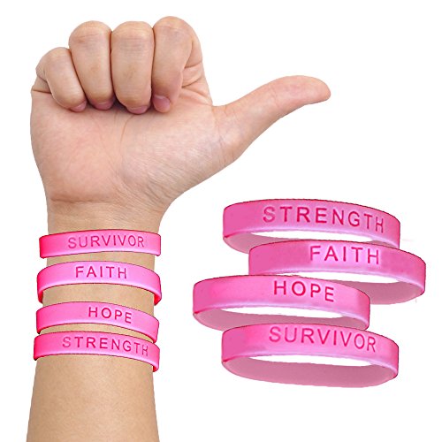 Toy Cubby Colorful Motivational Rubber Bracelet- 48 Pcs.