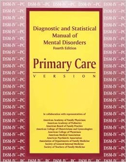 Diagnostic and Statistical Manual of Mental Disorders, Fourth Edition