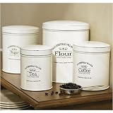 Old Sheffield Kitchen Canisters